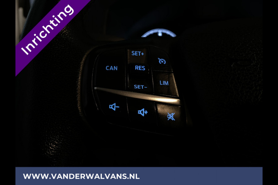 Ford Transit Custom 2.0 TDCI L1H1 inrichting Euro6 Airco | Parkeersensoren | Stoelverwarming Cruisecontrol, LED, achterklep, bijrijdersbank, 2350kg trekvermogen