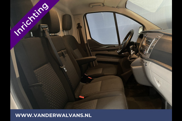 Ford Transit Custom 2.0 TDCI L1H1 inrichting Euro6 Airco | Parkeersensoren | Stoelverwarming Cruisecontrol, LED, achterklep, bijrijdersbank, 2350kg trekvermogen