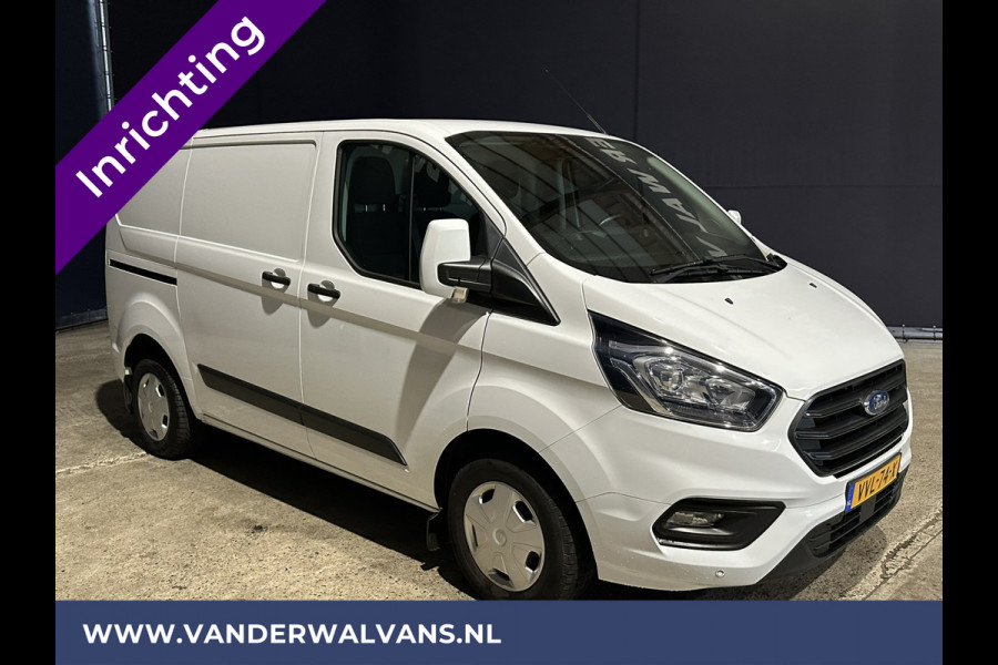 Ford Transit Custom 2.0 TDCI L1H1 inrichting Euro6 Airco | Parkeersensoren | Stoelverwarming Cruisecontrol, LED, achterklep, bijrijdersbank, 2350kg trekvermogen