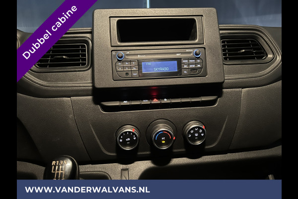 Renault Master 2.3 dCi 135PK Pick up Open laadbak Dubbele cabine Euro6 Airco | 7 Zitplaatsen Trekhaak 2500KG, Bluetooth-telefoonvoorbereiding