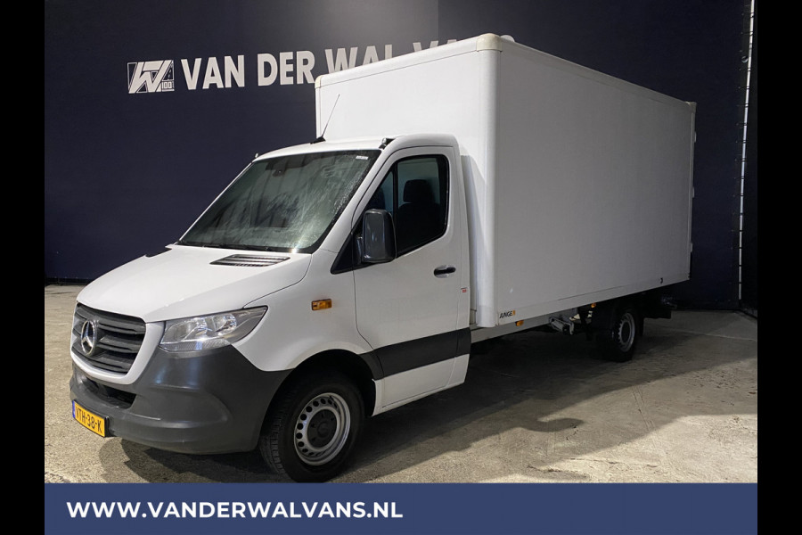 Mercedes-Benz Sprinter 316 CDI 163pk Bakwagen achter deuren Euro6 Airco | 1025kg laadvermogen MBUX, apple car play, android auto, achterdeuren, Bijrijdersbank