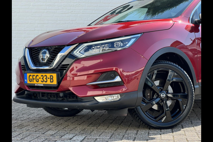 Nissan QASHQAI 1.3 DIG-T Tekna 19 inch + all season banden Dodehoek detectie Verwarmde voorruit Camera Bose sound