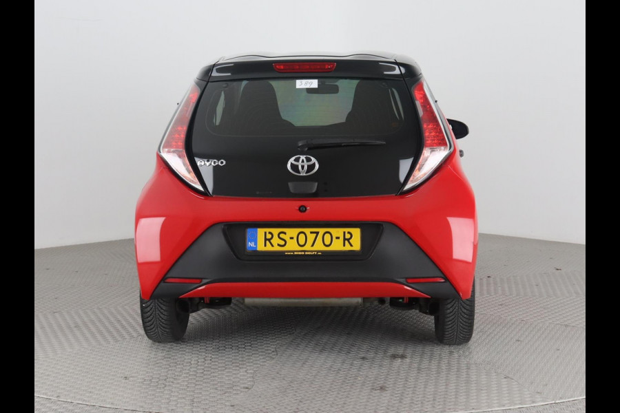 Toyota Aygo 1.0 VVT-i BI-TONE 5-DRS AIRCO 1e EIG GARANTIE 5-2028*  AIRCO, SNELHEIDS BEGRENZER