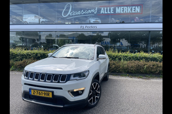 Jeep Compass 1.3T Limited Automaat Clim. control - Cruise control - Parks. V+A - Navi - U-Con./Radio/USB/AUX/DAB/TEL - A-uitrijcam. - MFL-Stuurwiel - ML - LMV - CD+AB - Ramen en Spiegels E-V+VW - Stuurwiel VW - V-Stoelen V+VW