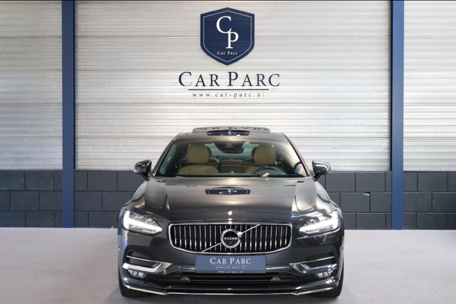 Volvo S90 2.0 T6 AWD Inscription BOMVOL/VIRTUAL/HUD/360/CAMERA/MEMORY/B&W/LEER+S.VERWARMING/KEYLESS/ACC/ECC/21/12MDN GARANTIE!