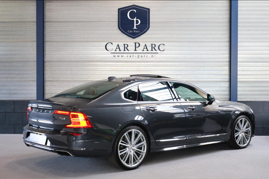 Volvo S90 2.0 T6 AWD Inscription BOMVOL/VIRTUAL/HUD/360/CAMERA/MEMORY/B&W/LEER+S.VERWARMING/KEYLESS/ACC/ECC/21/12MDN GARANTIE!