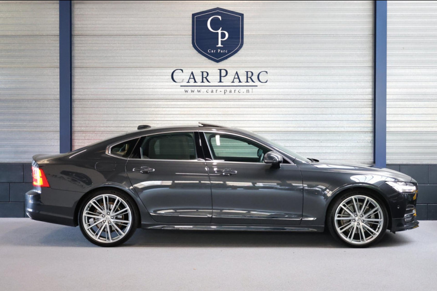 Volvo S90 2.0 T6 AWD Inscription BOMVOL/VIRTUAL/HUD/360/CAMERA/MEMORY/B&W/LEER+S.VERWARMING/KEYLESS/ACC/ECC/21/12MDN GARANTIE!