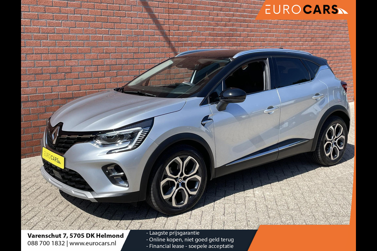 Renault Captur 1.6 E-Tech Plug-in Hybrid 160 Intens Navigatie Parkeersensoren Camera Cruise Control Stoelverwarming Ledverlichting Getinte ramen Climate Control