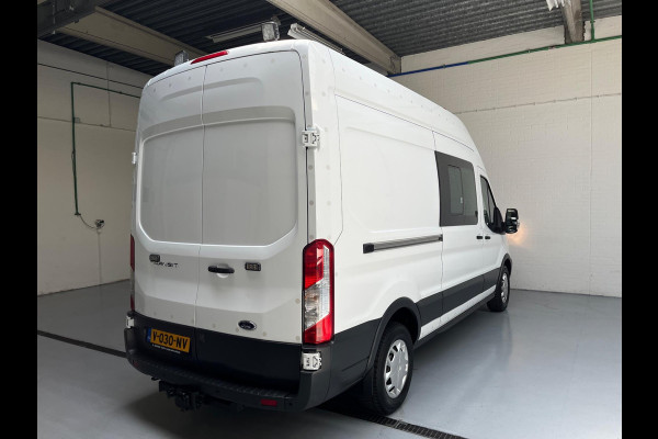 Ford Transit 350 SERVICEWAGEN 2.0 TDCI 130PK EURO6 L3H3 VICTRON V230 SORTIMO INRICHTING AIRCO STANDKACHEL TREKHAAK RIJKLAARPRIJS!