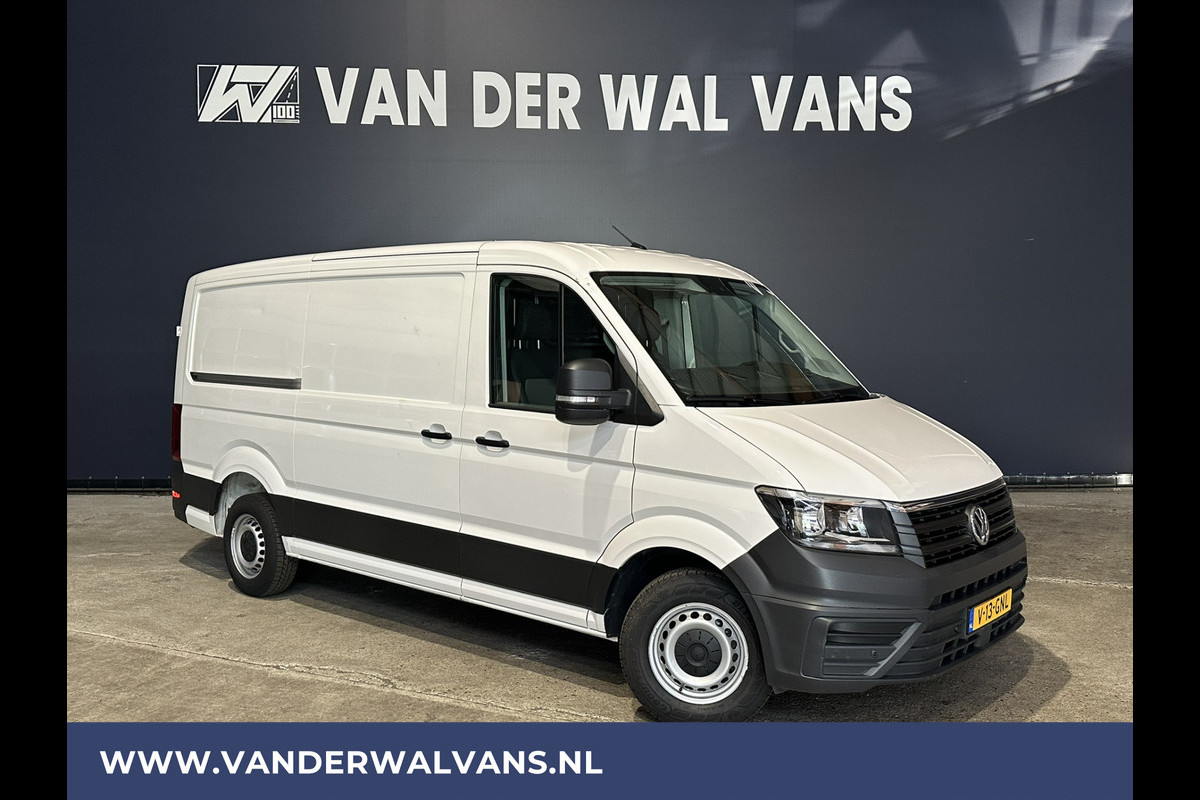 Volkswagen Crafter 2.0 TDI 140pk L3H2 L2H1 Euro6 Airco | Nieuwste Navigatiescherm | Apple Carplay parkeersensoren, 3000kg trekvermogen