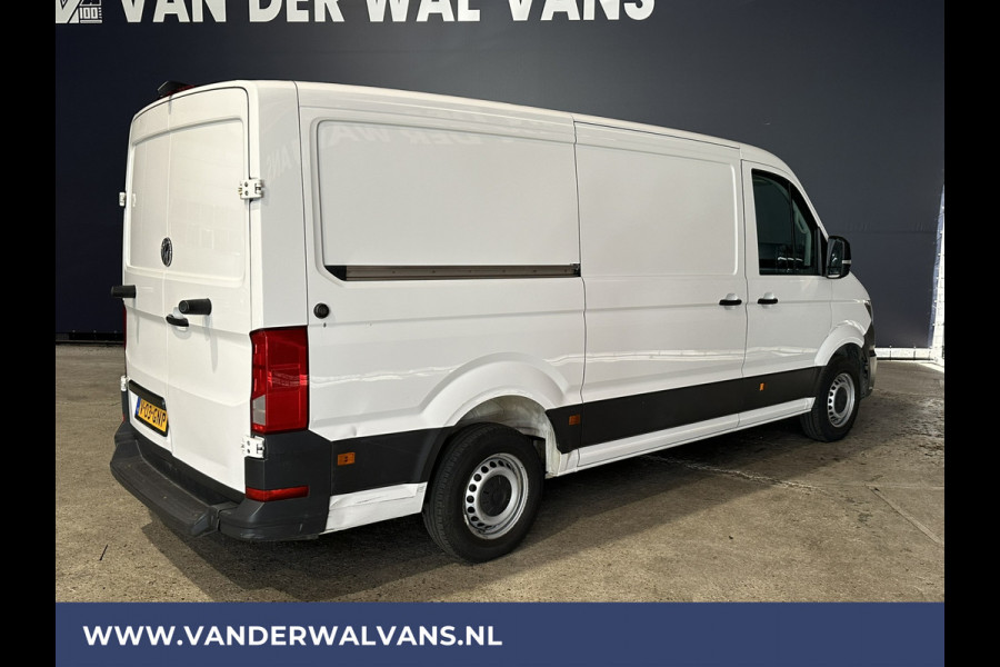 Volkswagen Crafter 2.0 TDI L3H2 L2H1 Euro6 Airco | 2x Zijdeur | Camera | Apple Carplay | Android auto bijrijdersbank, 270 gr. achterdeuren