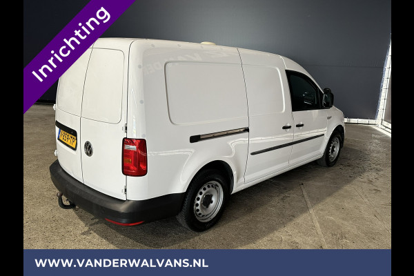 Volkswagen Caddy 2.0 TDI 102pk L2H1 inrichting Euro6 Airco | Navigatie | Apple Carplay | Cruisecontrol Android Auto, 1500kg Trekhaak, Zijdeur