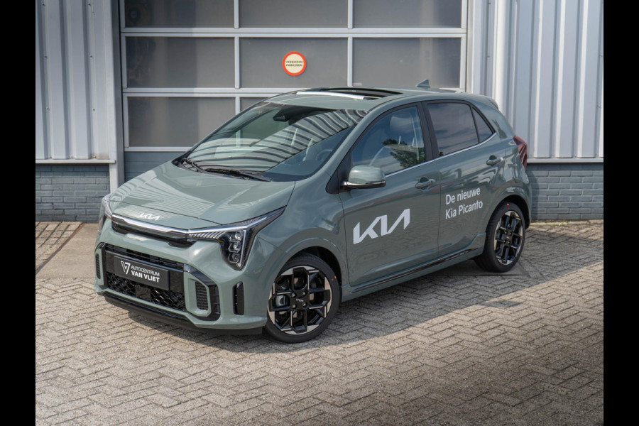 Kia Picanto 1.0 DPI GT-Line | Schuifkantel dak | Stoel/stuur verwarming | Parkeersensoren achter |