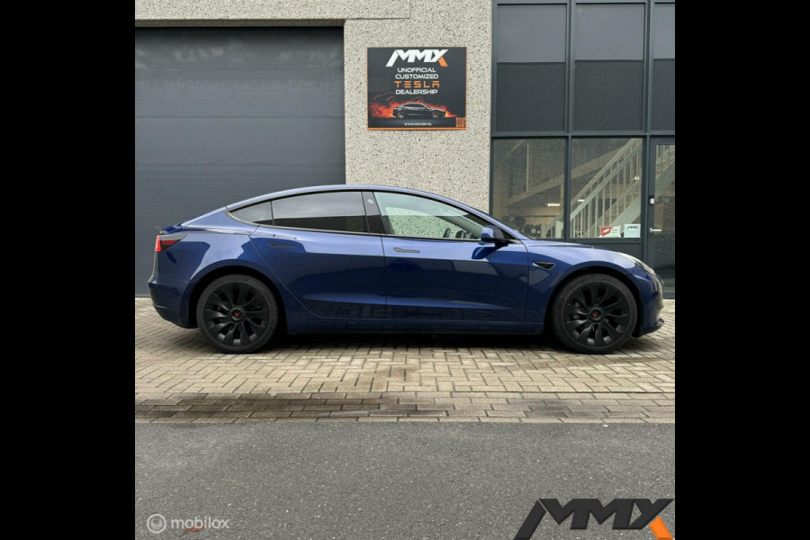 Tesla Model 3 SR+ Blauw MiC 60kwh AMD RYZEN MMX PACK