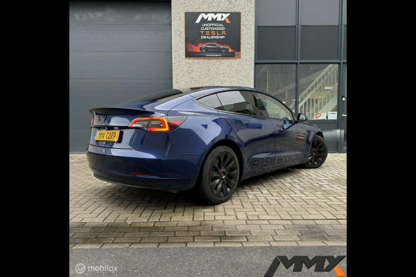 Tesla Model 3 SR+ Blauw MiC 60kwh AMD RYZEN MMX PACK