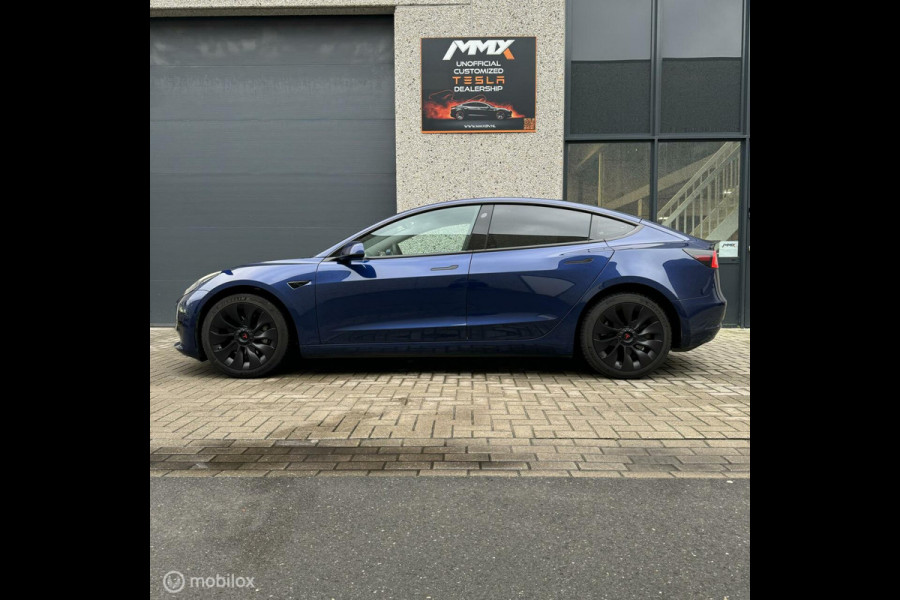 Tesla Model 3 SR+ Blauw MiC 60kwh AMD RYZEN MMX PACK