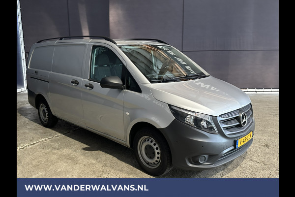 Mercedes-Benz Vito 116 CDI 163pk L2H1 Euro6 Airco | Navigatie | Cruisecontrol | Parkeersensoren Stoelverwarming, Dakdragers, Bluetooth-telefoonvoorbereiding, Bijrijdersbank