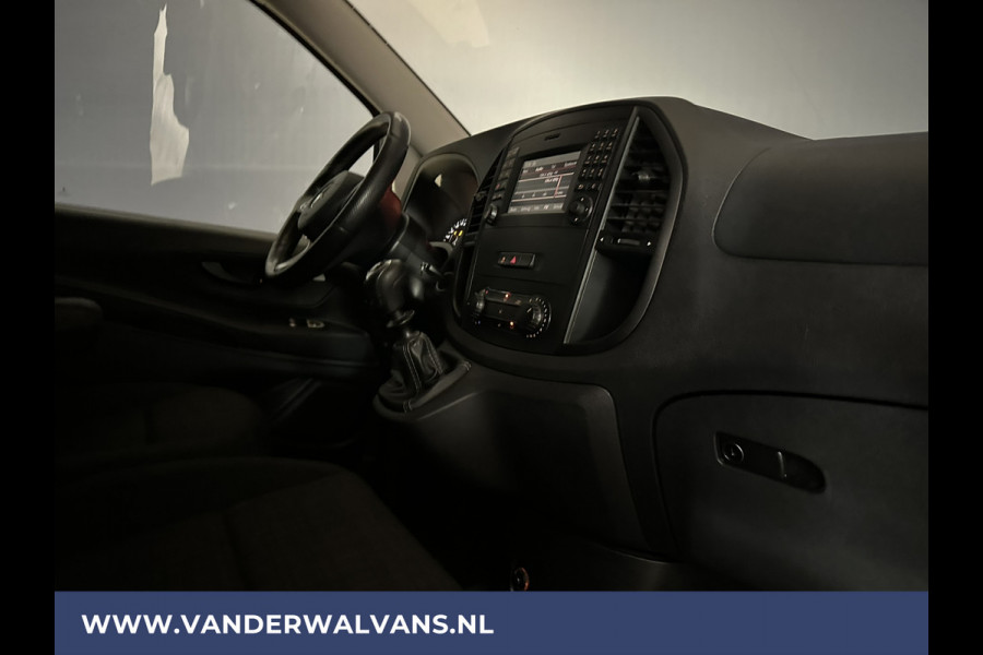 Mercedes-Benz Vito 116 CDI 163pk L2H1 Euro6 Airco | Navigatie | Cruisecontrol | Parkeersensoren Stoelverwarming, Dakdragers, Bluetooth-telefoonvoorbereiding, Bijrijdersbank