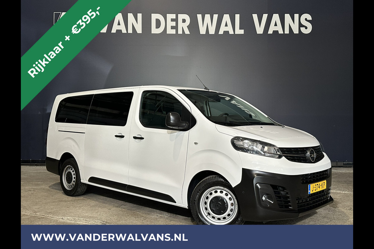 Opel Vivaro Combi 1.5 CDTI 120pk L3H1 XL 9 Zits Personenbus Euro6 Airco | Navigatie | Apple Carplay | Cruisecontrol Parkeersensoren