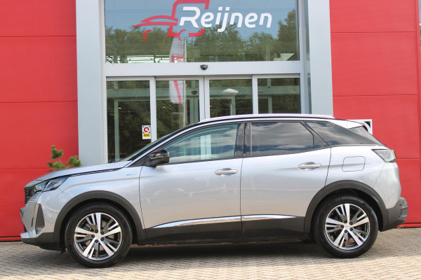 Peugeot 3008 1.6 HYbrid 225PK AUTOMAAT ALLURE PACK | NAVIGATIE 10" TOUCHSCREEN | APPLE CARPLAY/ANDROID AUTO | ACHTERUITRIJ CAMERA | CLIMATE CONTROL | DODEHOEK BEWAKING | CRUISE CONTROL | LED KOPLAMPEN | DAB+ RADIO | KEYLESS ENTRY/START |