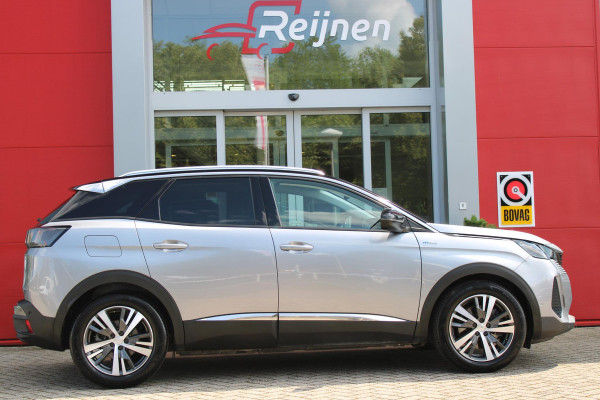 Peugeot 3008 1.6 HYbrid 225PK AUTOMAAT ALLURE PACK | NAVIGATIE 10" TOUCHSCREEN | APPLE CARPLAY/ANDROID AUTO | ACHTERUITRIJ CAMERA | CLIMATE CONTROL | DODEHOEK BEWAKING | CRUISE CONTROL | LED KOPLAMPEN | DAB+ RADIO | KEYLESS ENTRY/START |