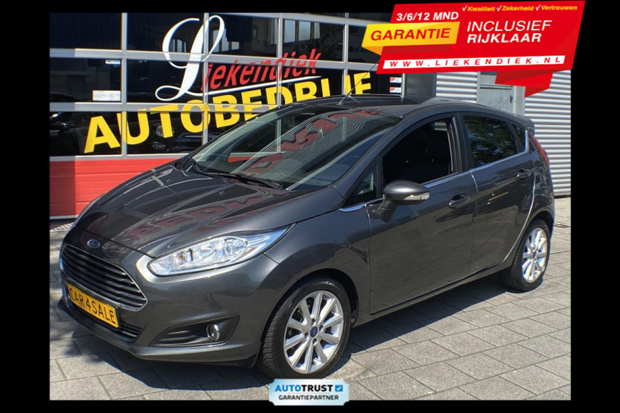 Ford Fiesta 1.0 EcoBoost Titanium 5Drs - Navigatie I Airco I LED I PDC I Sport velgen I Dealer onderhouden