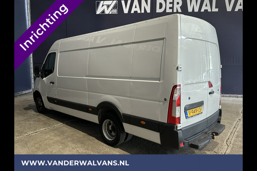 Opel Movano 2.3 CDTI 145pk Dubbel lucht 3500kg trekhaak L3H2 inrichting Euro6 Airco | Omvormer navigatie, camera, cruisecontrol, parkeersensoren