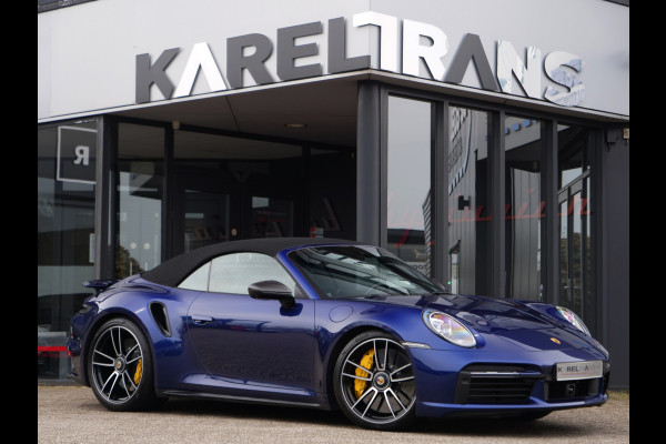 Porsche 911 Cabrio 3.8 Turbo S | NL auto | burmester | carbon | sport-uitlaat | vierwielsturing