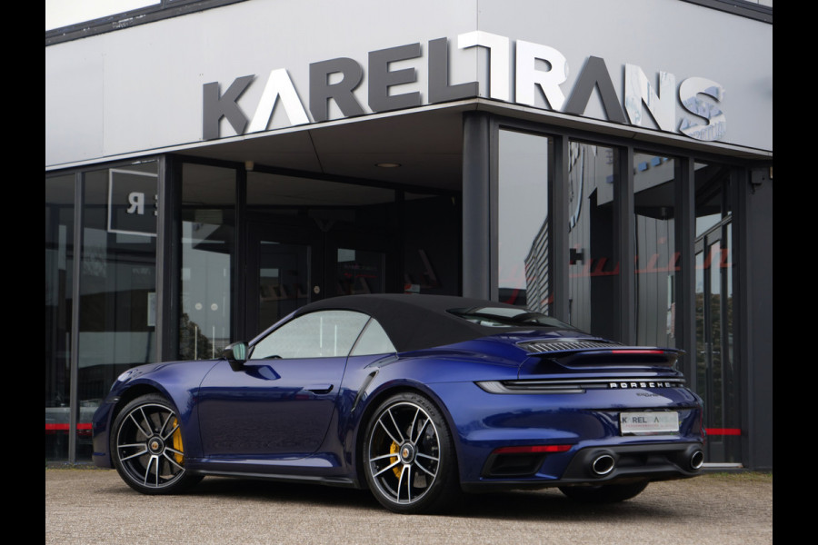 Porsche 911 Cabrio 3.8 Turbo S | NL auto | burmester | carbon | sport-uitlaat | vierwielsturing