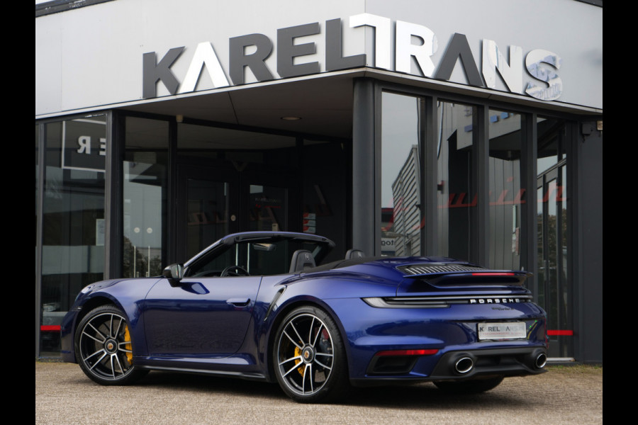 Porsche 911 Cabrio 3.8 Turbo S | NL auto | burmester | carbon | sport-uitlaat | vierwielsturing