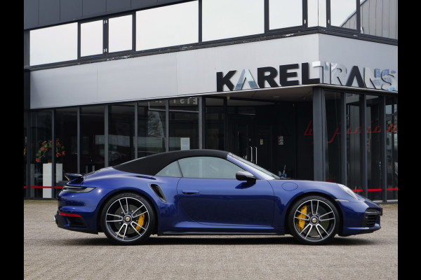 Porsche 911 Cabrio 3.8 Turbo S | NL auto | burmester | carbon | sport-uitlaat | vierwielsturing