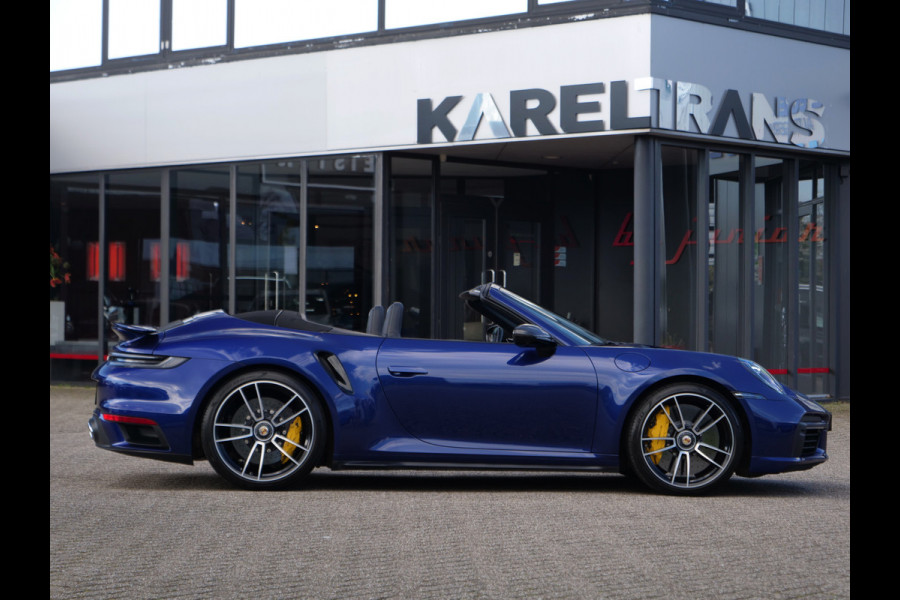 Porsche 911 Cabrio 3.8 Turbo S | NL auto | burmester | carbon | sport-uitlaat | vierwielsturing