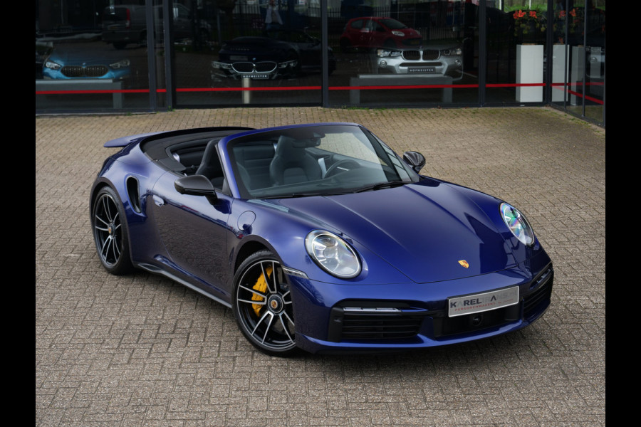 Porsche 911 Cabrio 3.8 Turbo S | NL auto | burmester | carbon | sport-uitlaat | vierwielsturing