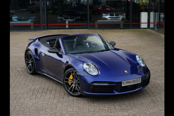 Porsche 911 Cabrio 3.8 Turbo S | NL auto | burmester | carbon | sport-uitlaat | vierwielsturing