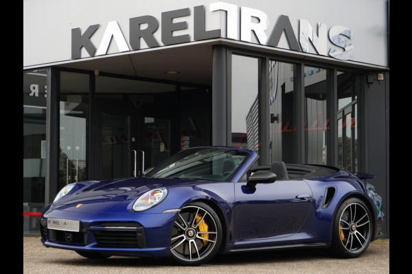 Porsche 911 Cabrio 3.8 Turbo S | NL auto | burmester | carbon | sport-uitlaat | vierwielsturing