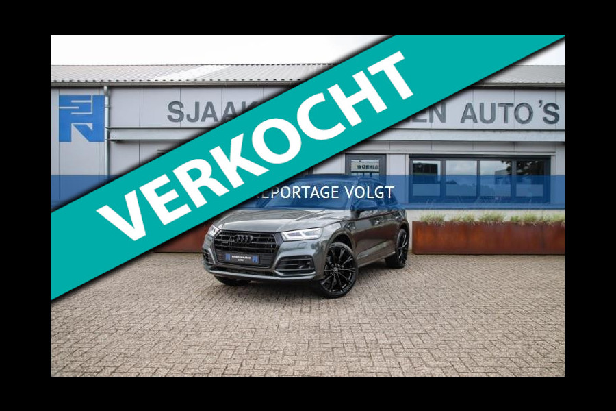 Audi Q5 50 TFSI e Quattro Competition Pro Line S S-Line 299pk Automaat! 1e|DLR|Panoramadak|Virtual Cockpit|LED Matrix|B&O|Black|22