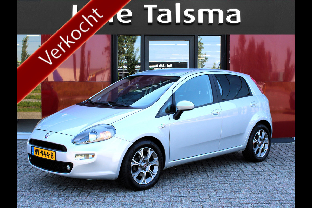 Fiat Punto Evo TwinAir Lounge 100PK | Cruise Control | Climate Control | 16" Alu velgen