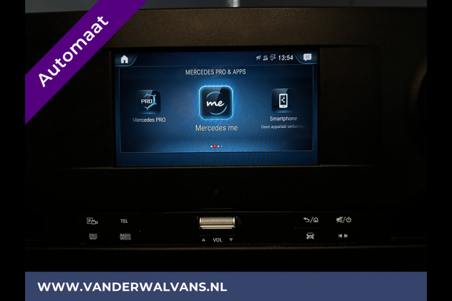 Mercedes-Benz Sprinter 319 CDI 190pk 3.0 Liter V6 Automaat 4x4 aandrijving L2H1 Euro6 | Airco | 2x Zijdeur Navigatie, Camera, Trekhaak, Cruisecontrol, Chauffeursstoel, Parkeersensoren, Lederen bekleding