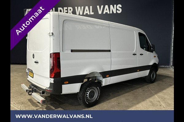 Mercedes-Benz Sprinter 319 CDI 190pk 3.0 Liter V6 Automaat 4x4 aandrijving L2H1 Euro6 | Airco | 2x Zijdeur Navigatie, Camera, Trekhaak, Cruisecontrol, Chauffeursstoel, Parkeersensoren, Lederen bekleding