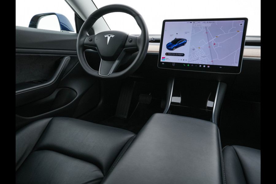 Tesla Model 3 Long Range 75 kWh AWD [ Fase-3 ] (INCL-BTW) *PANO | AUTO-PILOT | NAPPA-VOLLEDER | KEYLESS | FULL-LED | MEMORY-PACK | SURROUND-VIEW | DAB | APP-CONNECT | VIRTUAL-COCKPIT | LANE-ASSIST | COMFORT-SEATS | 18"ALU*