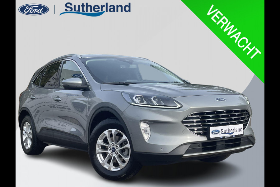 Ford Kuga 2.5 PHEV Titanium X 225pk | Winterpack | 1.500kg Trekgewicht | Elek Achterklep | All Weather Banden | Half leder