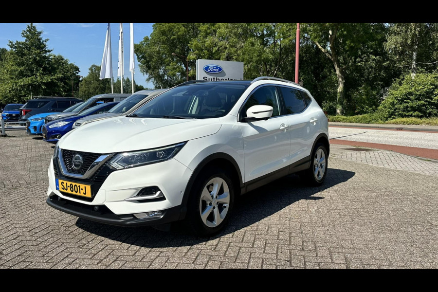 Nissan QASHQAI 1.2 Business Edition 115pk Panorama dak | Stoelverwarming | 360 Camera's | Dodehoeksensoren | Navigatie