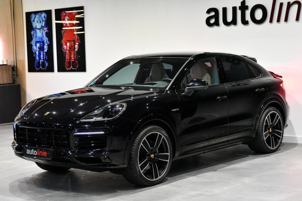 Porsche Cayenne Coupé 3.0 E-Hybrid Sport Design Plati. BTW, Chrono, Luchtv, Sportuitl, Pano, Softcl, ACC,360,Koeling,HUD,Entertain