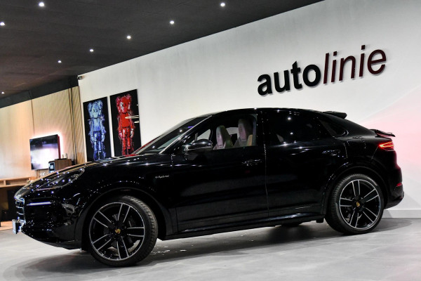 Porsche Cayenne Coupé 3.0 E-Hybrid Sport Design Plati. BTW, Chrono, Luchtv, Sportuitl, Pano, Softcl, ACC,360,Koeling,HUD,Entertain