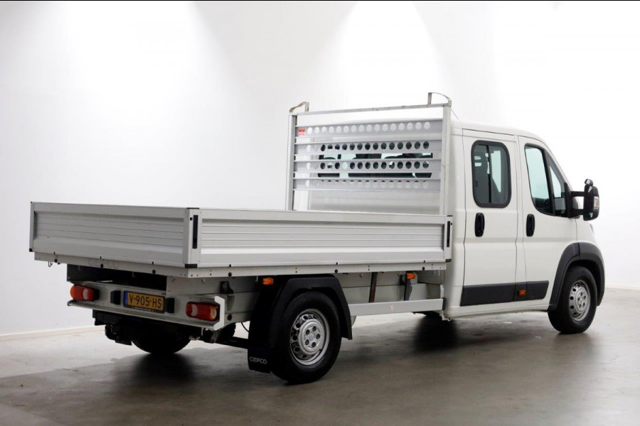 Peugeot Boxer 2.0 BlueHDI 165pk E6 L3 D.C. Open Laadbak Airco Trekhaak 3000kg 08-2017