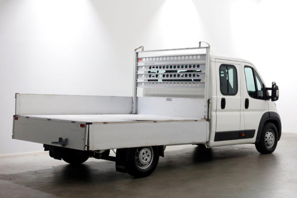 Peugeot Boxer 2.0 BlueHDI 165pk E6 L3 D.C. Open Laadbak Airco Trekhaak 3000kg 08-2017