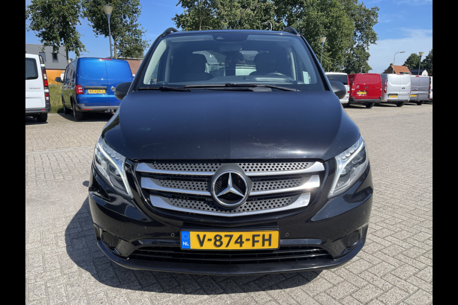 Mercedes-Benz Vito 119 CDI automaat Extra Lang L3H1 / vaste prijs rijklaar € 21.950 ex btw / lease vanaf € 393 / airco / cruise / navi / camera / sidebars / 18 inch velgen / euro 6 !