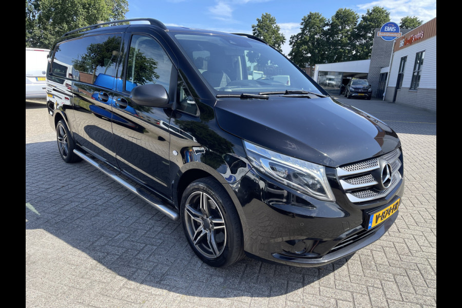 Mercedes-Benz Vito 119 CDI automaat Extra Lang L3H1 / vaste prijs rijklaar € 21.950 ex btw / lease vanaf € 393 / airco / cruise / navi / camera / sidebars / 18 inch velgen / euro 6 !