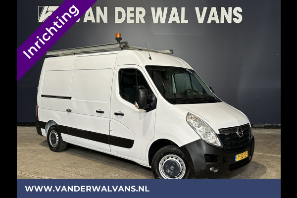 Opel Movano 2.3 CDTI 145pk L2H2 inrichting Euro6 Airco | Omvormer | Navigatie | Imperiaal Camera, Trap, Cruisecontrol, 2500kg Trekhaak, Parkeersensoren, Bijrijdersbank