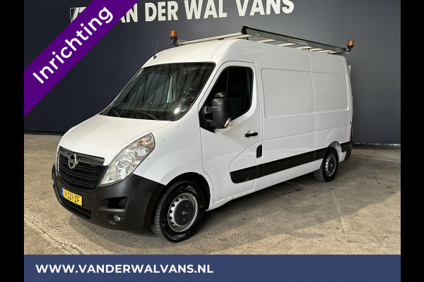 Opel Movano 2.3 CDTI 145pk L2H2 inrichting Euro6 Airco | Omvormer | Navigatie | Imperiaal Camera, Trap, Cruisecontrol, 2500kg Trekhaak, Parkeersensoren, Bijrijdersbank